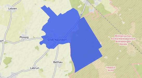 Bodenrichtwertkarte Annaburg Gross Naundorf